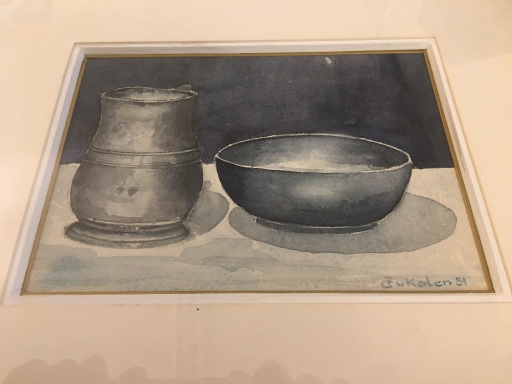 schilderij C van Kolen, Antiek en Kunst, Ophalen