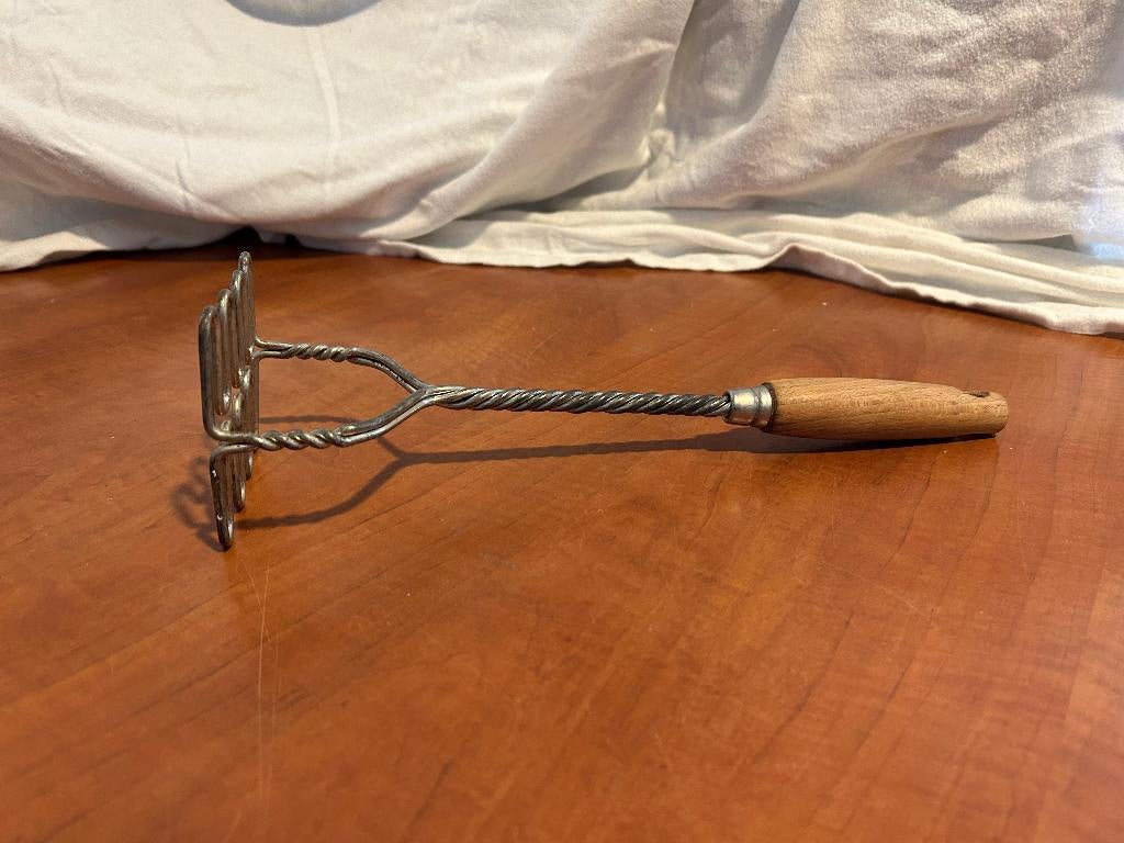 Aardappel stamper, Ophalen of Verzenden, Gebruikt