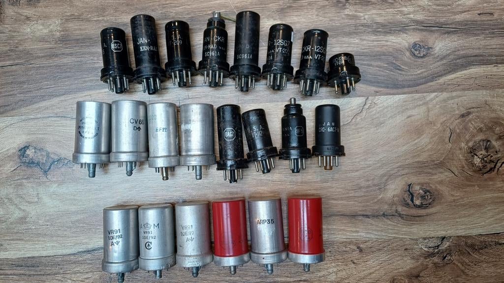 Millspec zend en ontvangst buizen, Telecommunicatie, Zenders en Ontvangers, Ophalen of Verzenden, Gebruikt, Zender en Ontvanger