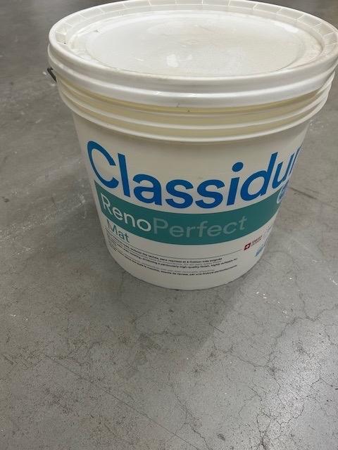 Classidur RenoperfectWIT  Muurverf - 67 emmers (837,5 liter), Wit, Nieuw, Ophalen of Verzenden, Verf