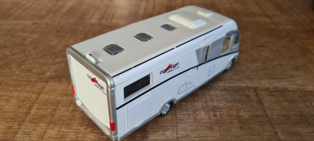 Miniatuur Camper - 16 cm, Overige merken, Auto, Groter dan 1:32, Ophalen of Verzenden