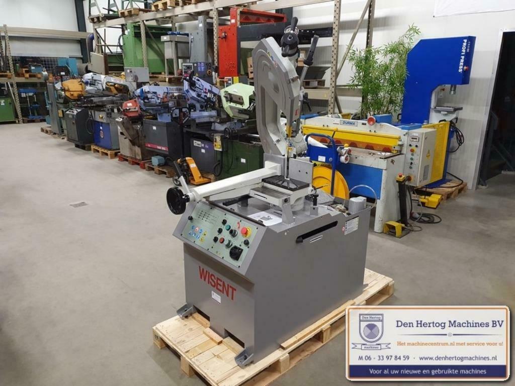 Bandzaag semi halfautomaat Wisent LZ300S rond 255mm, Doe-het-zelf en Verbouw, Gereedschap | Zaagmachines, Ophalen, 70 mm of meer
