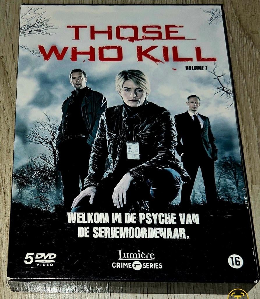 Those Who Kill - Volume 1 - 5DVD Boxset, Cd's en Dvd's, Vanaf 16 jaar, Ophalen of Verzenden, Zo goed als nieuw, Boxset