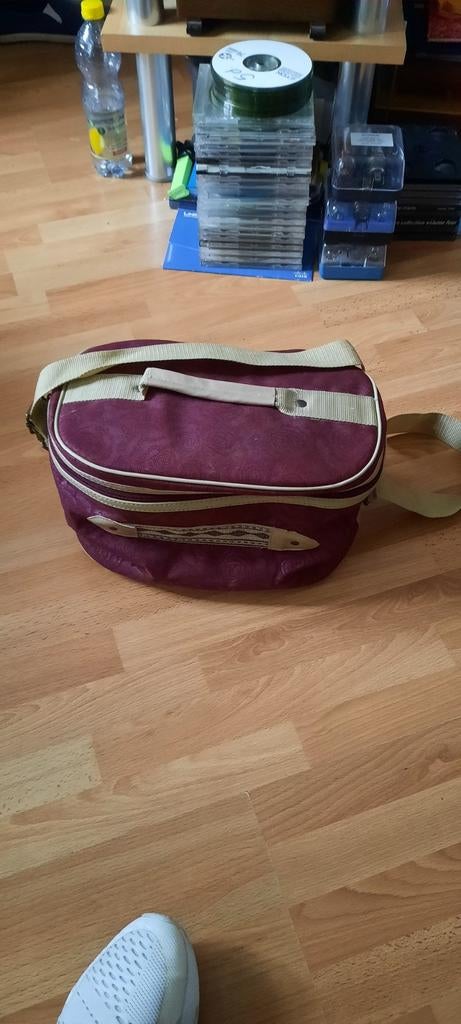 Mooie toilettas, Ophalen of Verzenden, Gebruikt, Rood, Overige typen