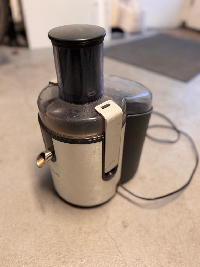 Sapcentrifuge Philips HR1861, Ophalen of Verzenden, Gebruikt, Elektrisch, Sapcentrifuge