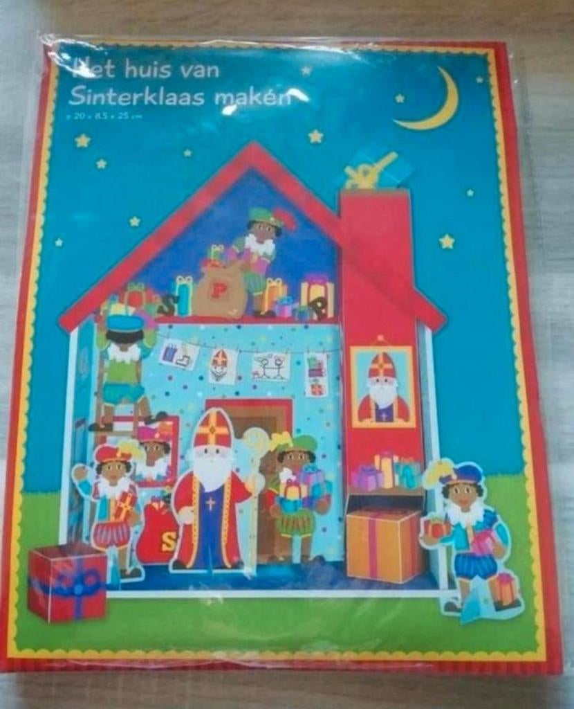 Sinterklaas Huis Knutselpakket - Nieuw!, Diversen, Sinterklaas, Ophalen of Verzenden, Nieuw