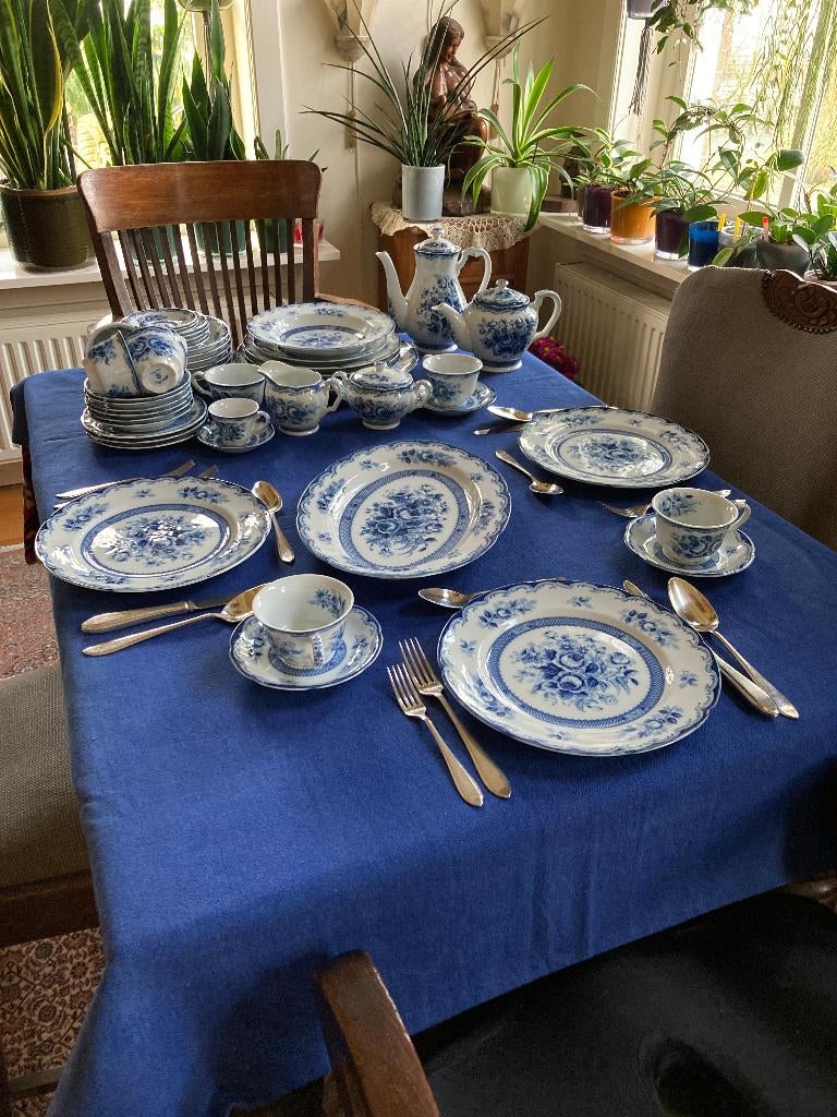 Blue Rose Fine China Japan, Ophalen of Verzenden