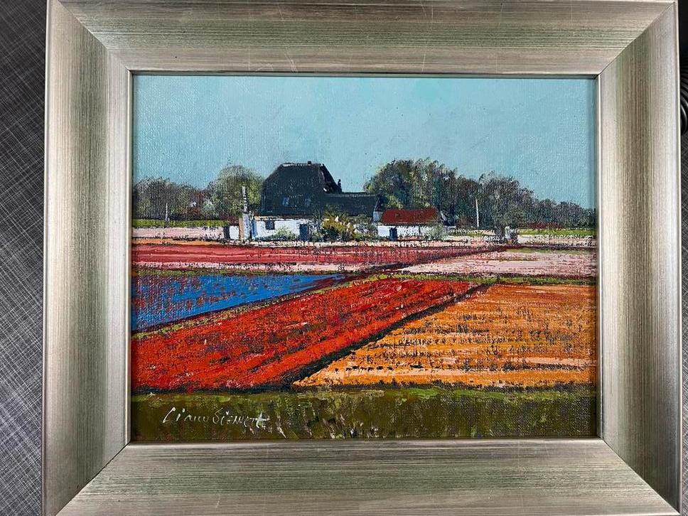 Ciano Siewert - Bloembollenvelden Noord-Holland, Ophalen of Verzenden