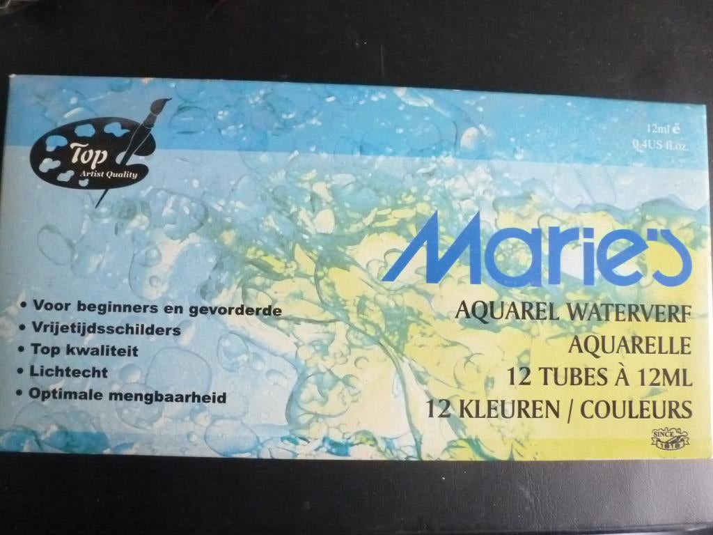 Aquarel waterverf., Hobby en Vrije tijd, Schilderen, Ophalen of Verzenden, Nieuw