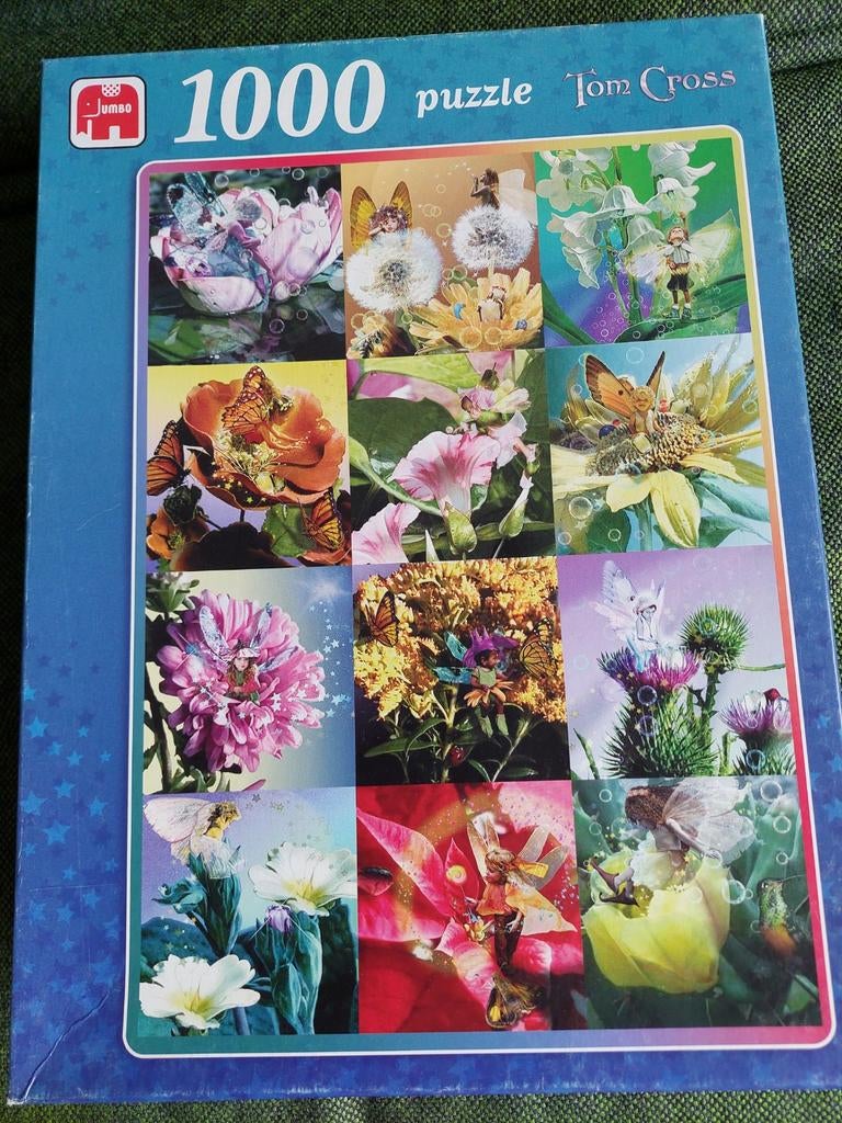 Jumbo puzzel -Tom Cross - 1000 stukjes, Ophalen of Verzenden, 500 t/m 1500 stukjes, Gebruikt, Legpuzzel