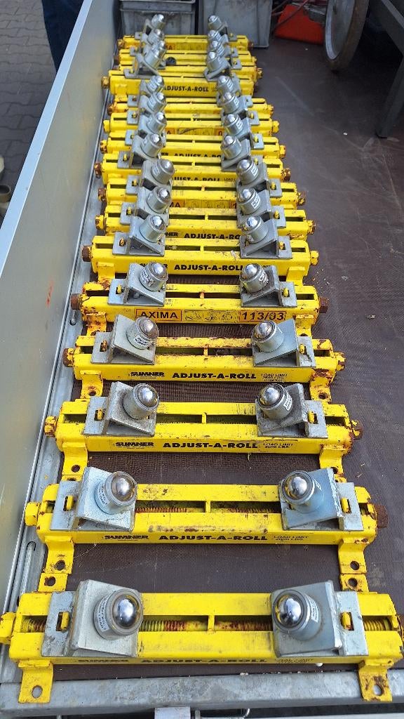 16x Airgas Sumner Ajust-A-Roll Pijprollers tafel, Ophalen, ., Zo goed als nieuw, .