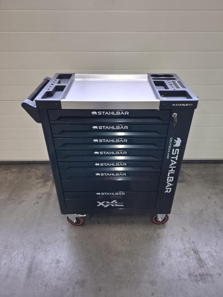 NIEUW! Stahlbär Gereedschapswagen XXL - Gevuld!, Doe-het-zelf en Verbouw, Gereedschapskisten, Ophalen of Verzenden, Gevuld, Nieuw