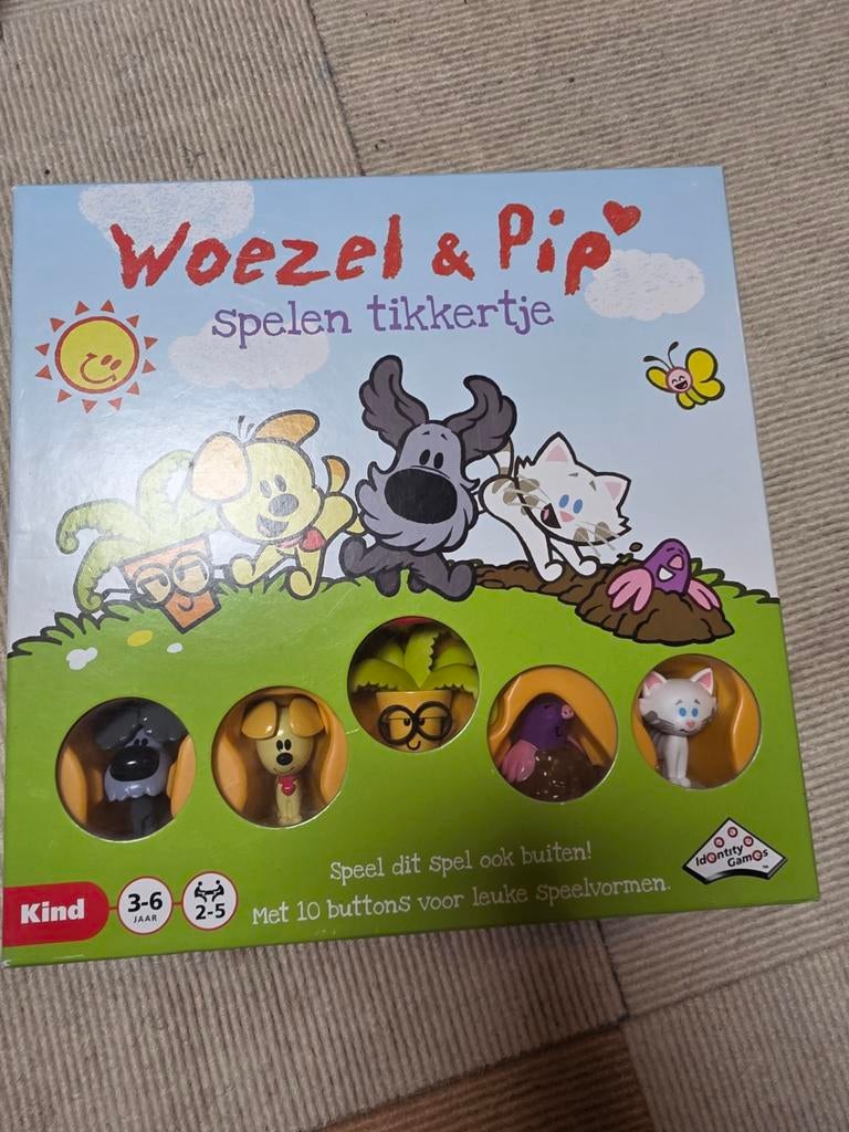 Woezel & Pip Spelen Tikkertje - Tafel- en Buitenspel, Ophalen of Verzenden