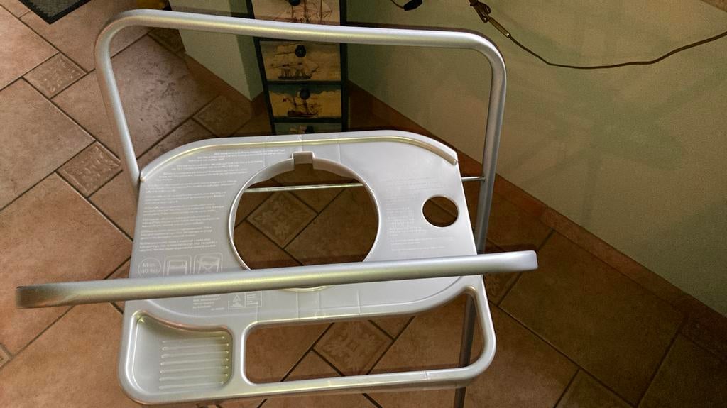 Bebe jou badstandaard grijs €5,-, Ophalen, Gebruikt, Overige typen, Bébé-jou
