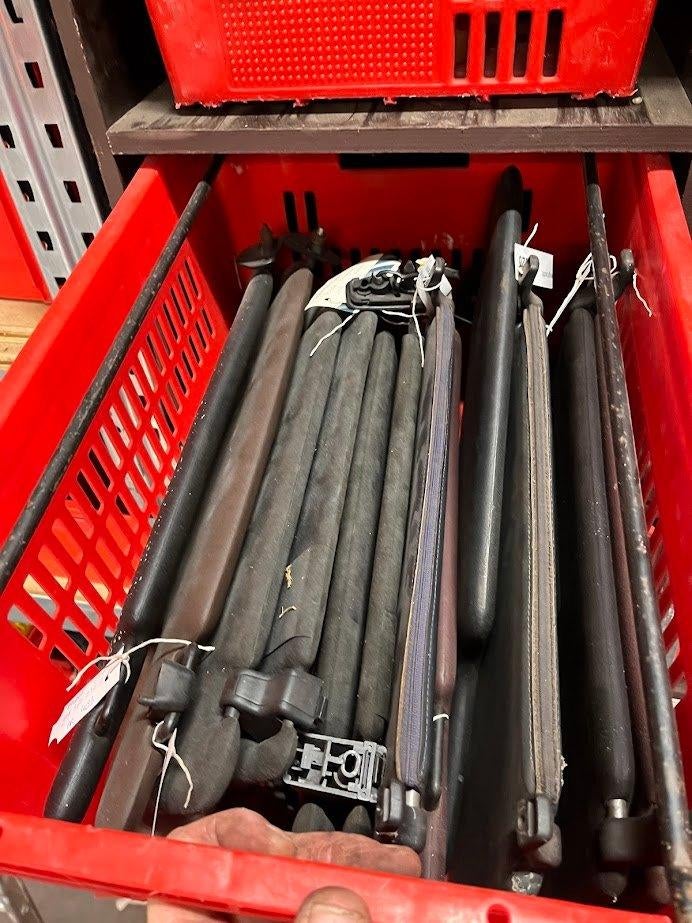 Porsche Zonneklep voor en achter 924 944 928, Auto-onderdelen, Gebruikt, Porsche, Info@porsche.de, Ophalen of Verzenden