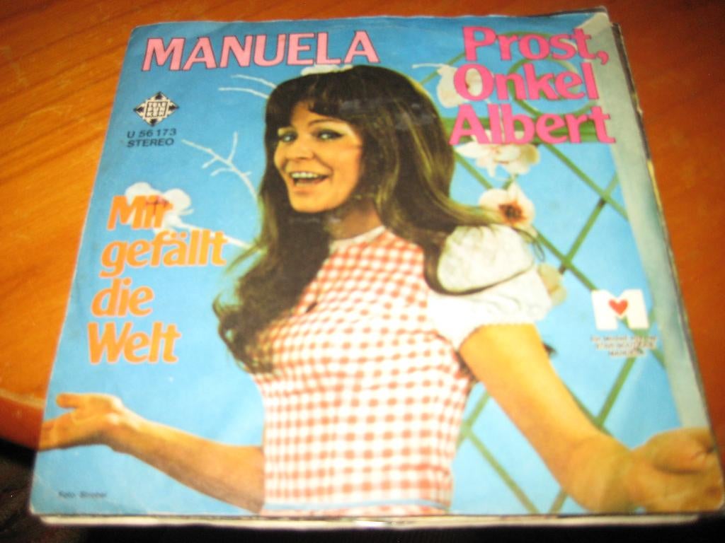 Manuela: Prost Onkel Albert, Ophalen of Verzenden, Zo goed als nieuw, Pop, Single
