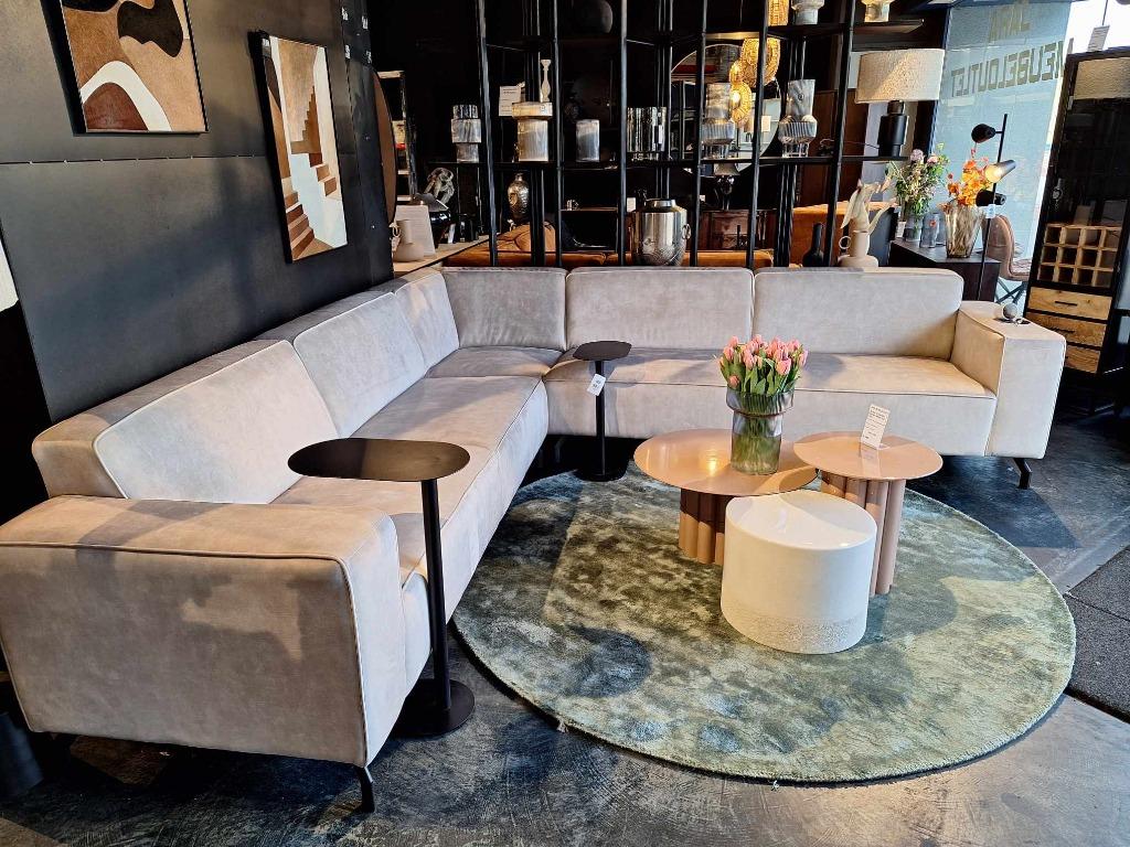 Hoekbank London €1795.- Inclusief 5 jaar totale garantie, Huis en Inrichting, Banken | Bankstellen, 250 tot 300 cm, Overige maten
