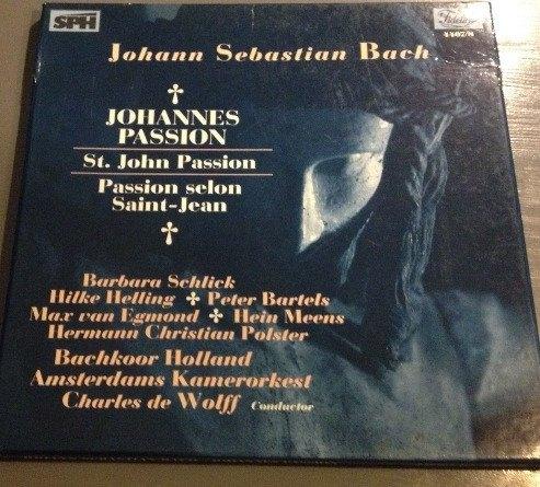 ;lp,Johann Sebastian Bach  ,Johannes Passion, Gebruikt, Overige typen, Ophalen of Verzenden, 12 inch