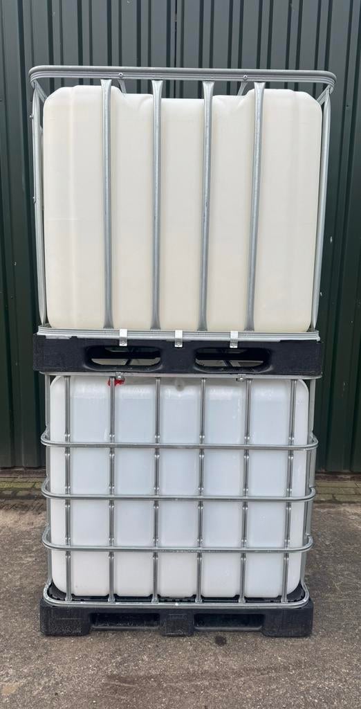Ibc container 1000L ibc tank ibc vat, 150 liter of meer, Ophalen, Gebruikt