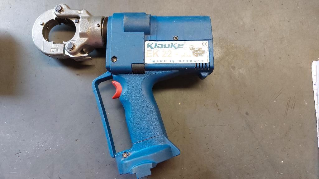 Klauke EK22 Accu Perstang kabelschoenperstang Persmachine, ., Nieuw, Ophalen of Verzenden, .