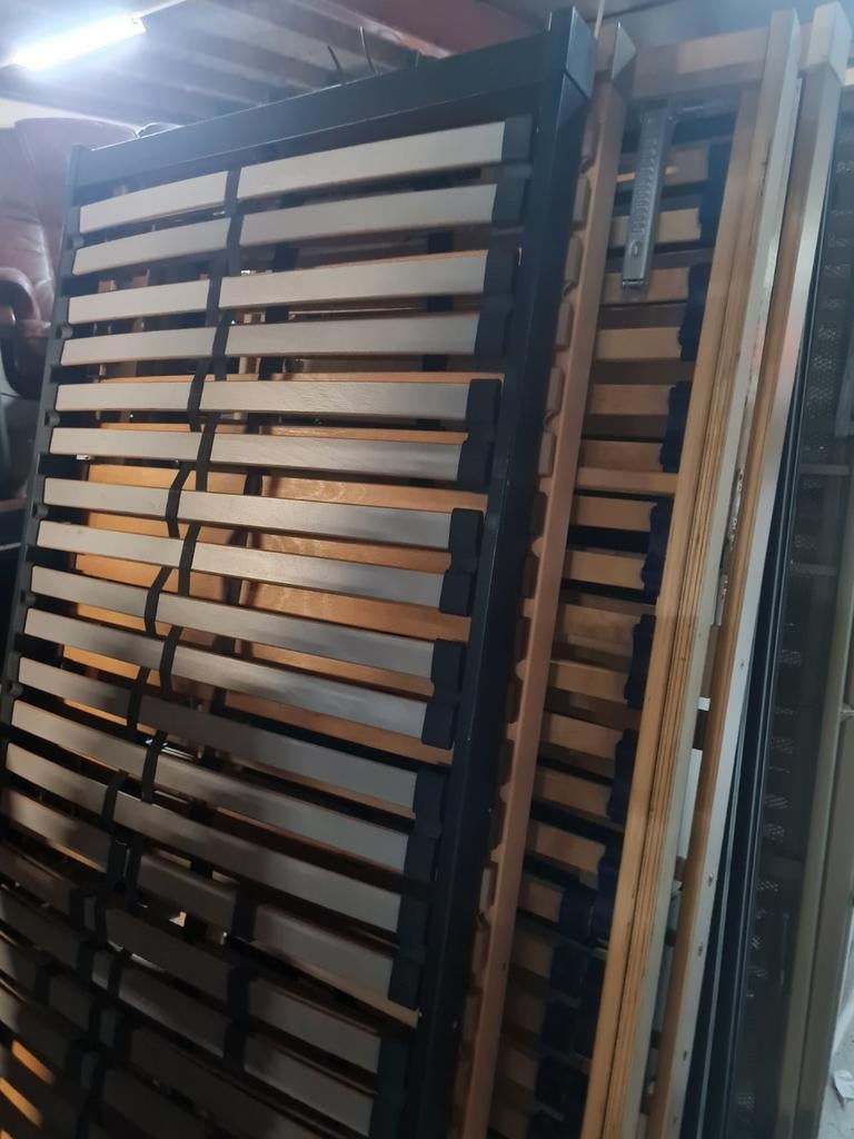 Bedbodem - Gebruikt diverse soorten en maten latten spiraal, Ophalen, Gebruikt, 90 cm, Eenpersoons