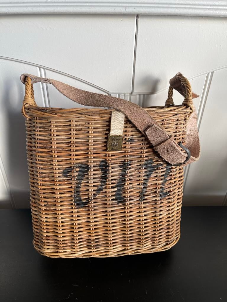 Vintage Riviera Maison Tas, Huis en Inrichting, Ophalen of Verzenden, Gebruikt, Overige materialen, Minder dan 50 cm
