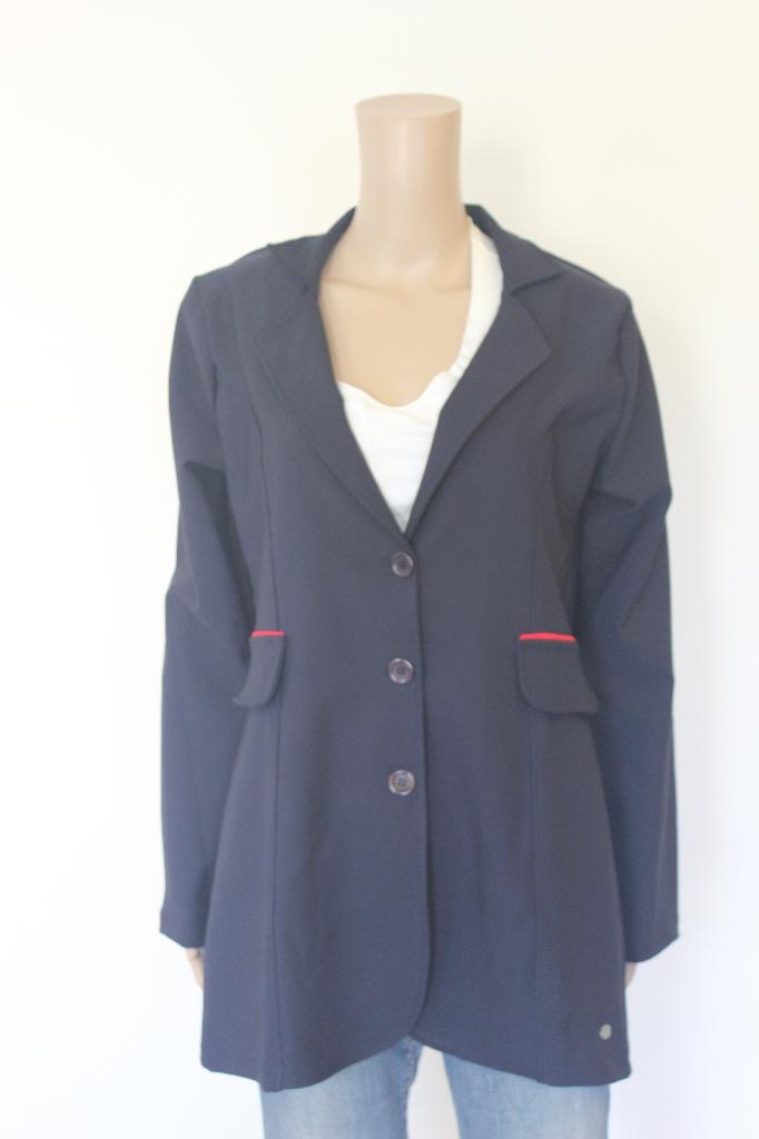 NIEUW Angelle Milan donkerblauw jasje maat XL, Angelle Milan, Blauw, ., Maat 42/44 (L)