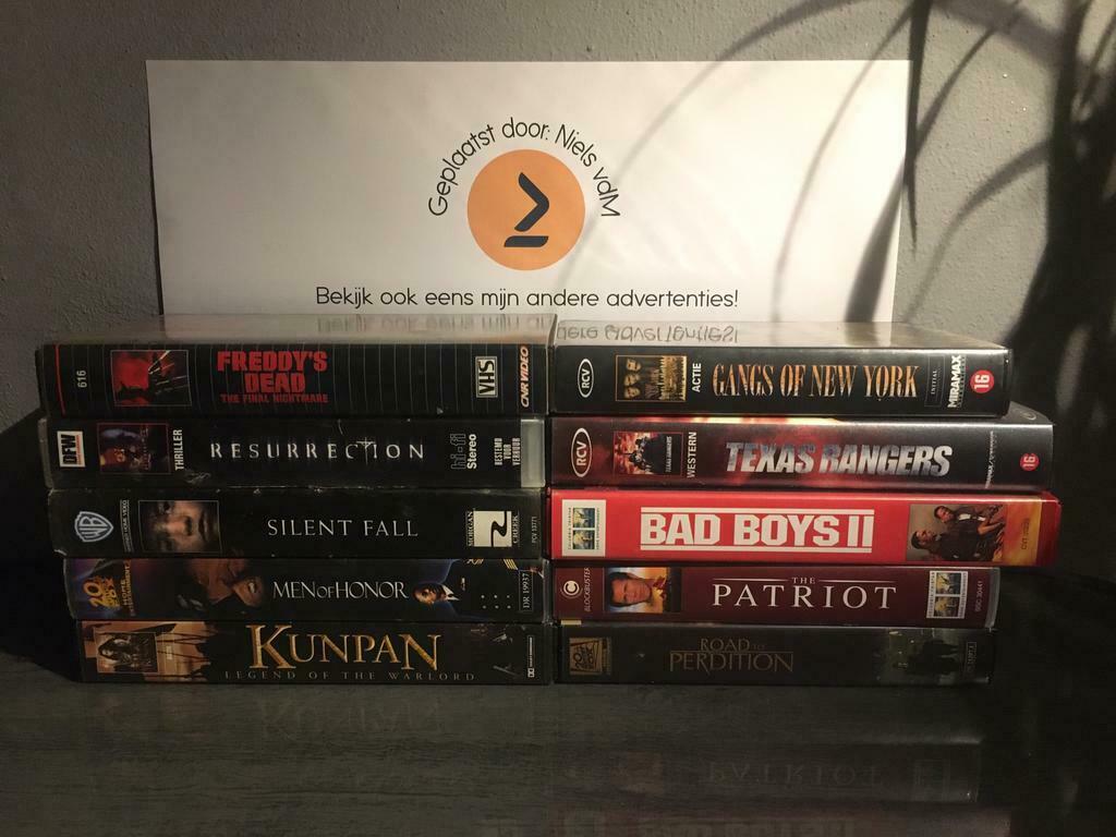 Kleine Partij Videobanden VHS Video, Ophalen of Verzenden