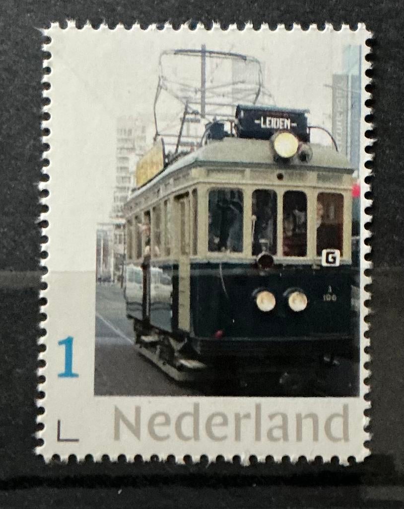 PERSOONLIJKE ZEGEL TRAM -LEIDEN, Ophalen of Verzenden, Postfris