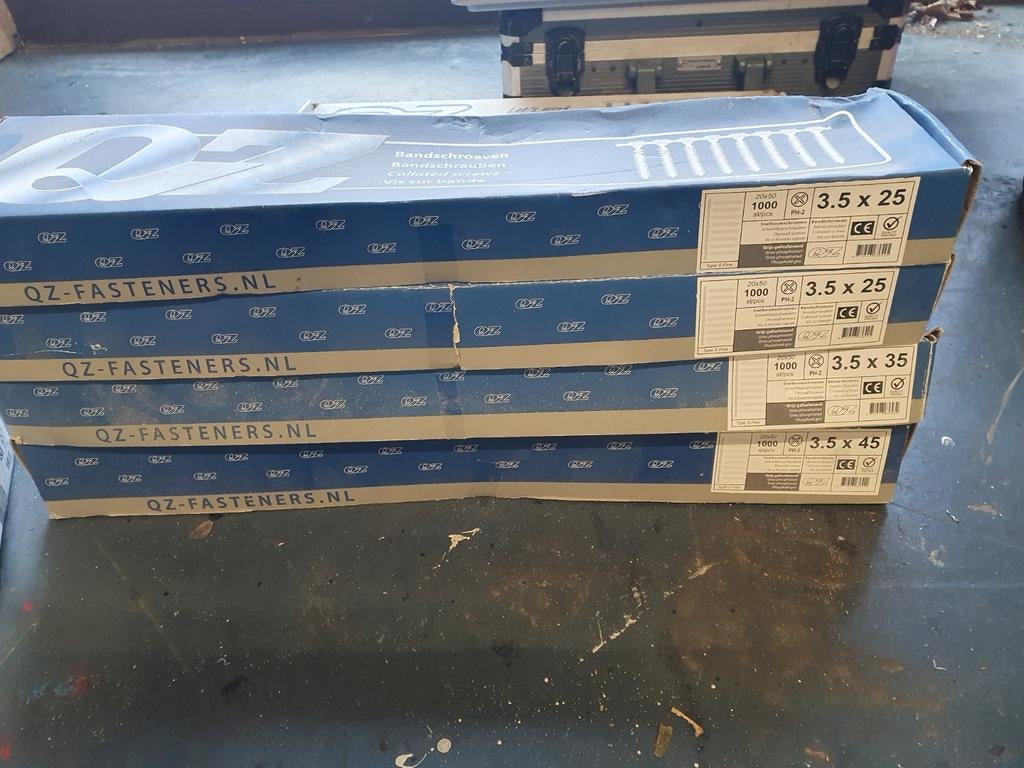Bandschroeven QZ, Ophalen, Minder dan 50 mm