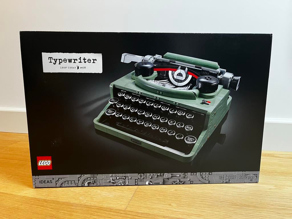 LEGO 21327 Ideas Typemachine (SEALED), Ophalen of Verzenden, Nieuw, Complete set, Lego