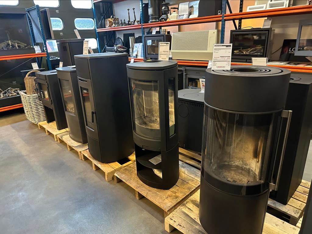Houtkachels met showroom korting kachels en haarden, Heidesmid, Ophalen of Verzenden, Vrijstaand, Hout