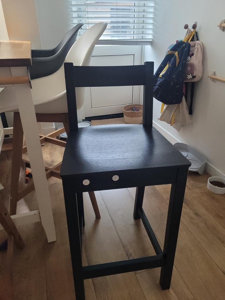 Barkruk barstoel ikea Nordviken, 1 kruk, Ophalen, 60 tot 90 cm
