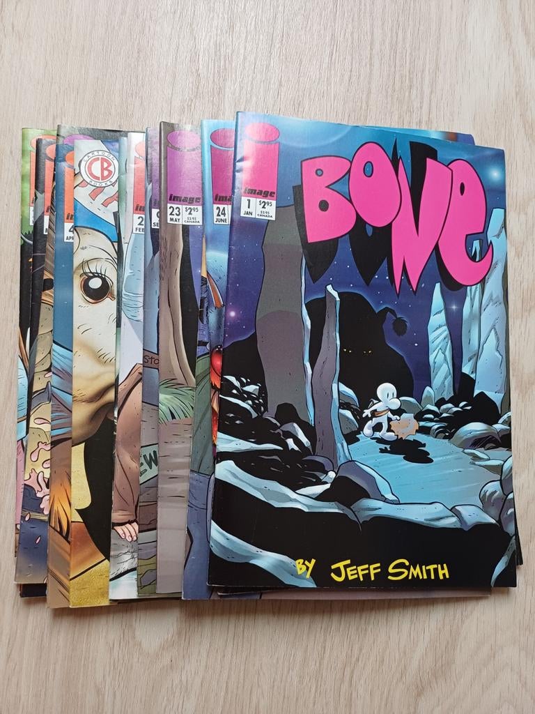 Bone Comics - Zeldzame Collectie, Boeken, Stripboeken, Meerdere stripboeken, Ophalen of Verzenden, Gelezen, Jeff Smith