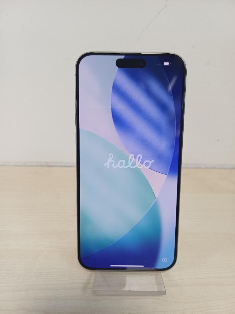 Apple iPhone 15 Pro Max 256GB White - 2e hands - 91%, 256 GB, Wit, IPhone 15 Pro Max, Ophalen of Verzenden