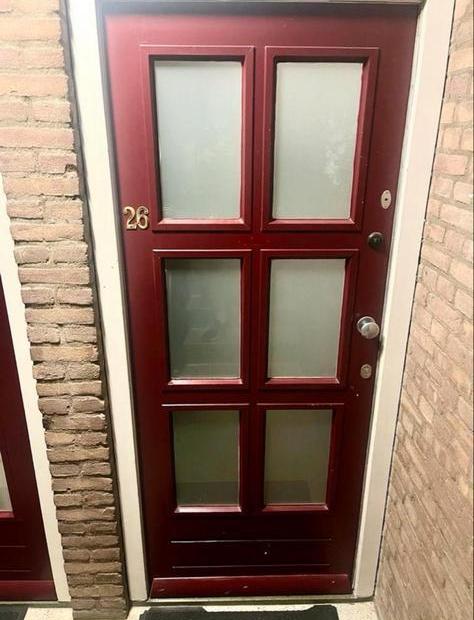 Klassieke jaren 50 voordeur, Ophalen, Gebruikt, 80 tot 100 cm, Buitendeur