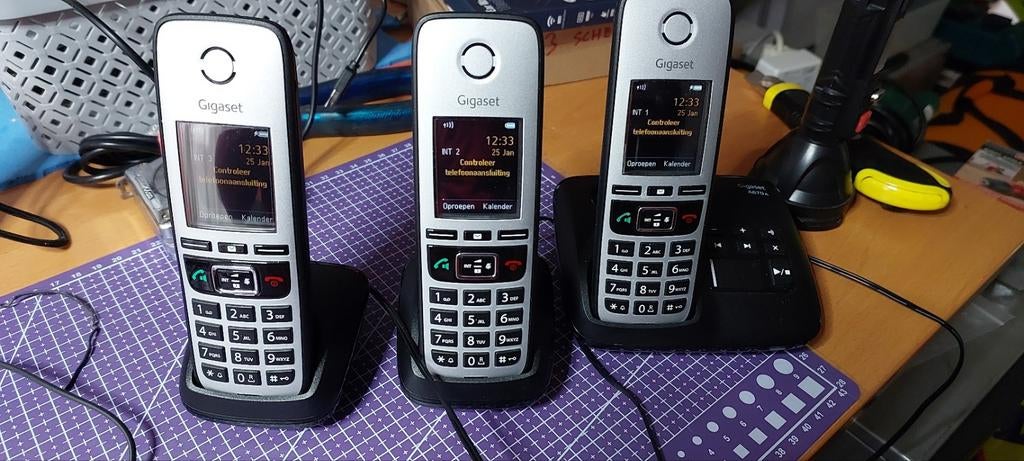 Gigaset C610a, Ophalen, 1 handset