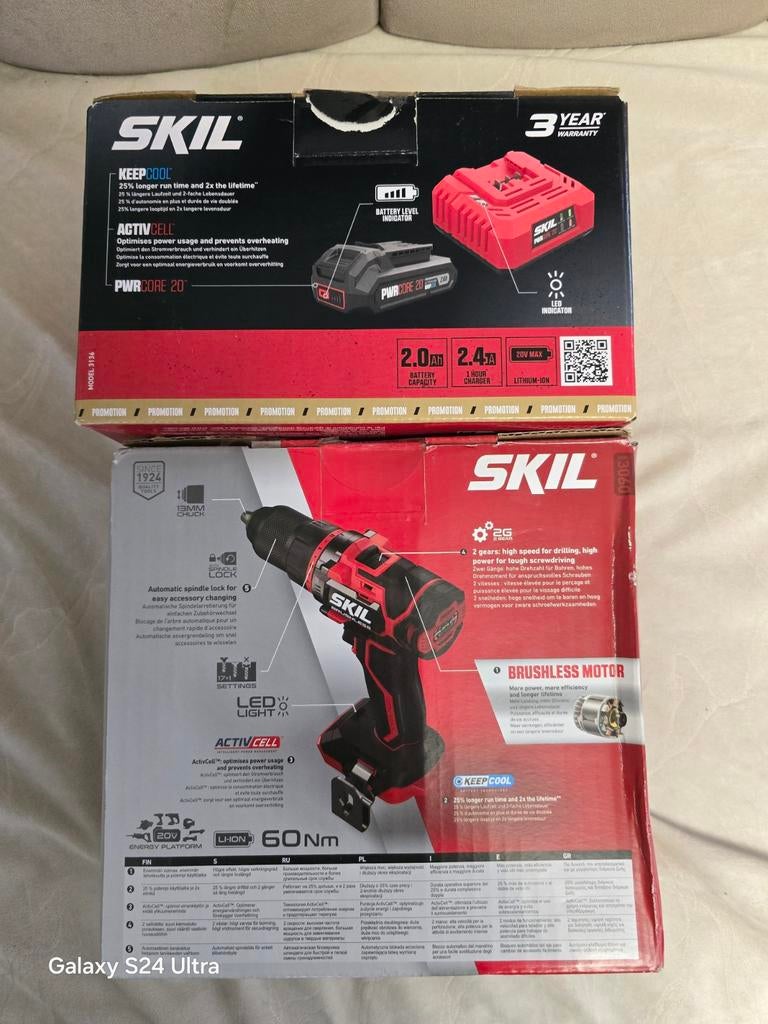 Skil Accuboormachine Nieuw in Doos, Variabele snelheid, Nieuw, Ophalen of Verzenden, Boor- en Schroefmachine