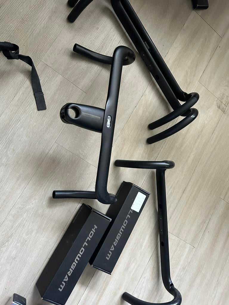 Cannondale carbon hollowgram en hollowgram stuurpen, Fietsen en Brommers, Fietsonderdelen, Ophalen, Zo goed als nieuw, Stuur, Carbon