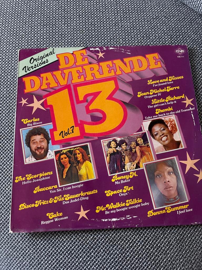 LP daverende 13  oa de scorpions, Ophalen of Verzenden