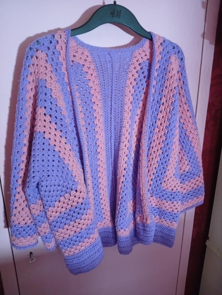 Gehaakt Hexagon Granny Vest - Maat XXL, Ophalen of Verzenden, Nieuw