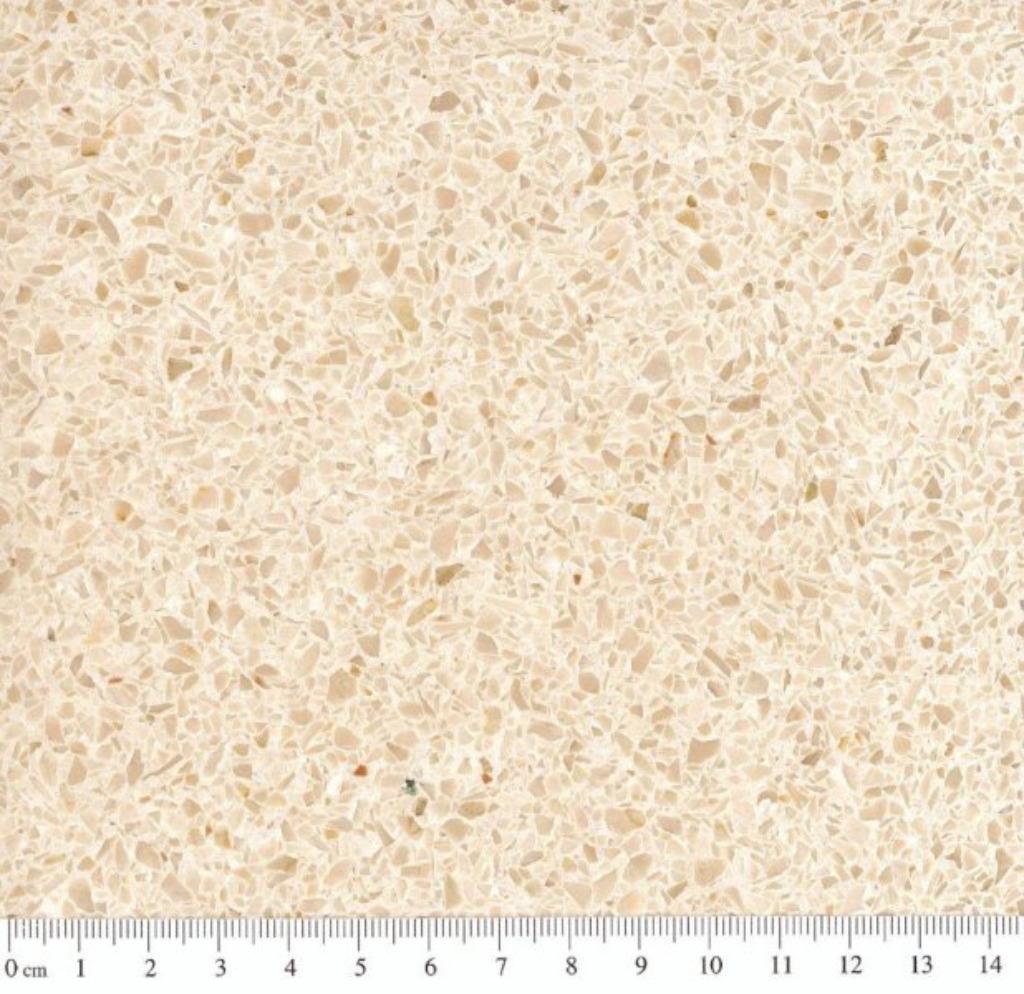 Terrazzo tegels Ecostone Avorio 40x40cm beige marmer, 40 tot 60 cm, Nieuw, Ophalen of Verzenden, 10 m² of meer