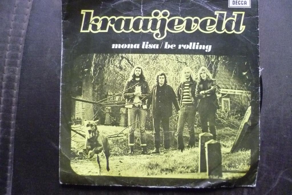 kraaijeveld - mona lisa  / be rolling, Cd's en Dvd's, Vinyl Singles, Gebruikt, Overige genres, 7 inch, Single