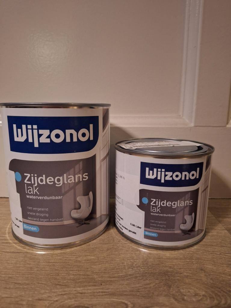 Wijzonol binnenverf blauw, Ophalen, Nieuw, Blauw