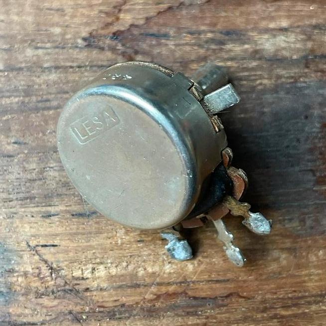 Vintage Lesa Potmeter met Draaischakelaar – Made In Italy, Ophalen of Verzenden, Zo goed als nieuw, Elektrische gitaar