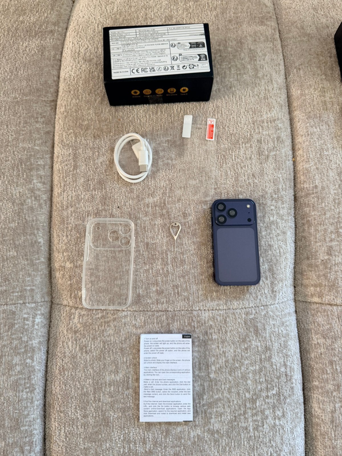 Mini iphone 17 pro max, Ophalen, 16 GB, Nieuw, Zonder simlock
