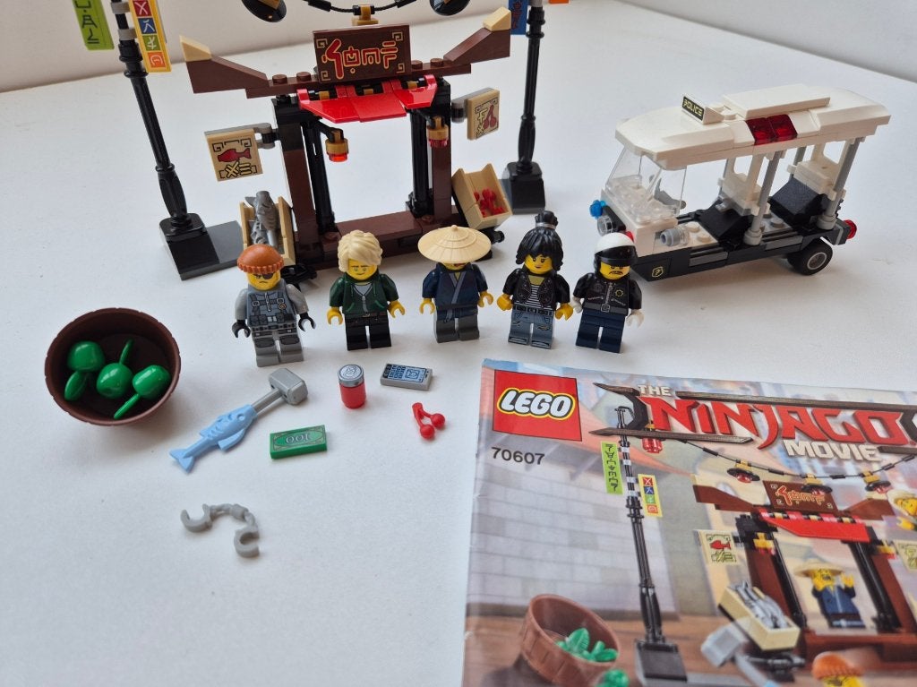 Lego, Ninjago, 70607, Ninjago city Chace, Compleet, Lego, Ophalen of Verzenden, Zo goed als nieuw