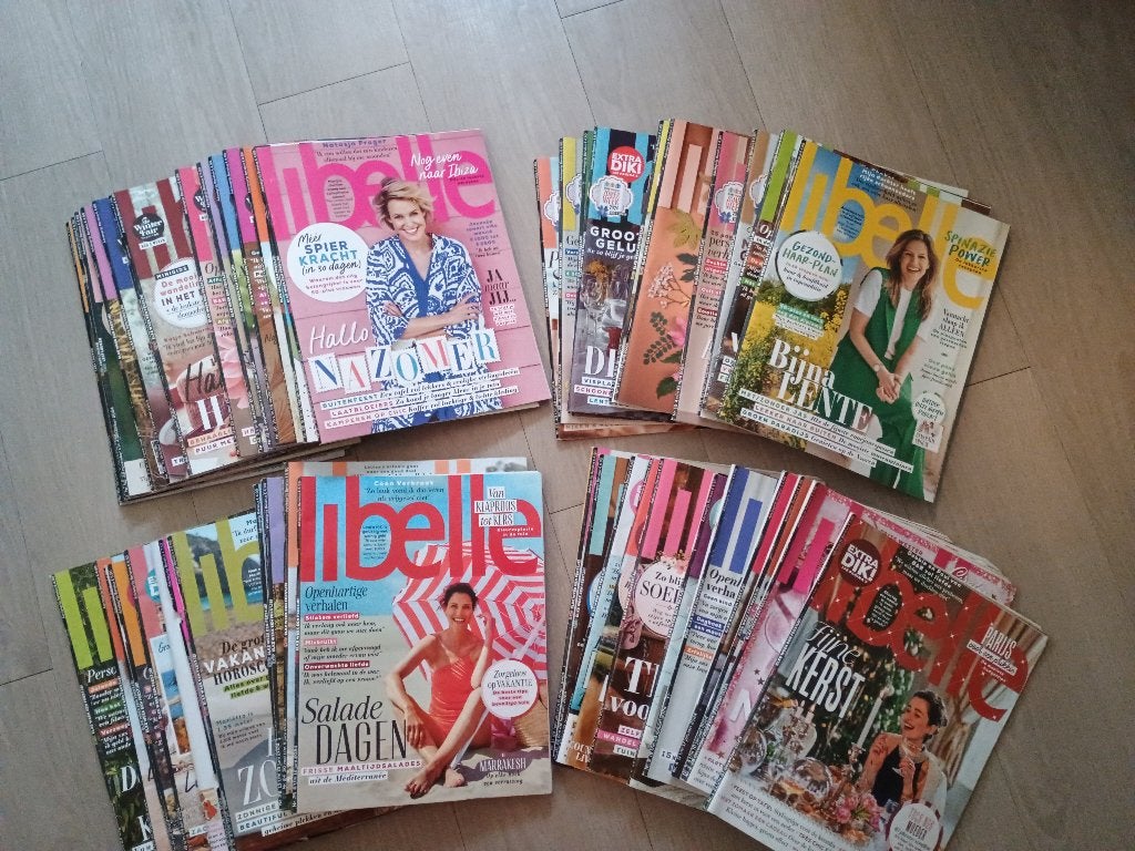 Libelle jaargang 2024, Ophalen, Zo goed als nieuw, Damesbladen