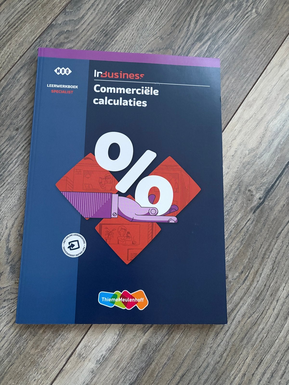 InBusiness Commerciële calculaties MBO Leerwerkboek, Boeken, Ophalen of Verzenden, Gamma, Zo goed als nieuw, MBO