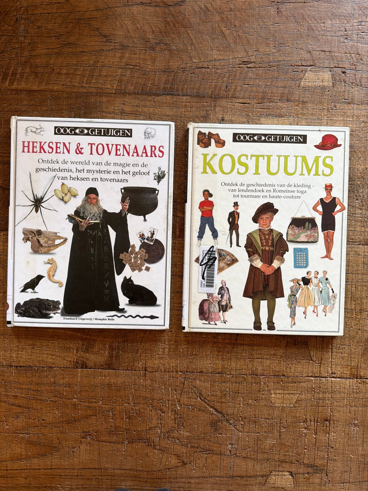 Ooggetuigen: Heksen & Tovenaars en Kostuums (2 boeken), Ophalen of Verzenden, Gelezen, Nederland